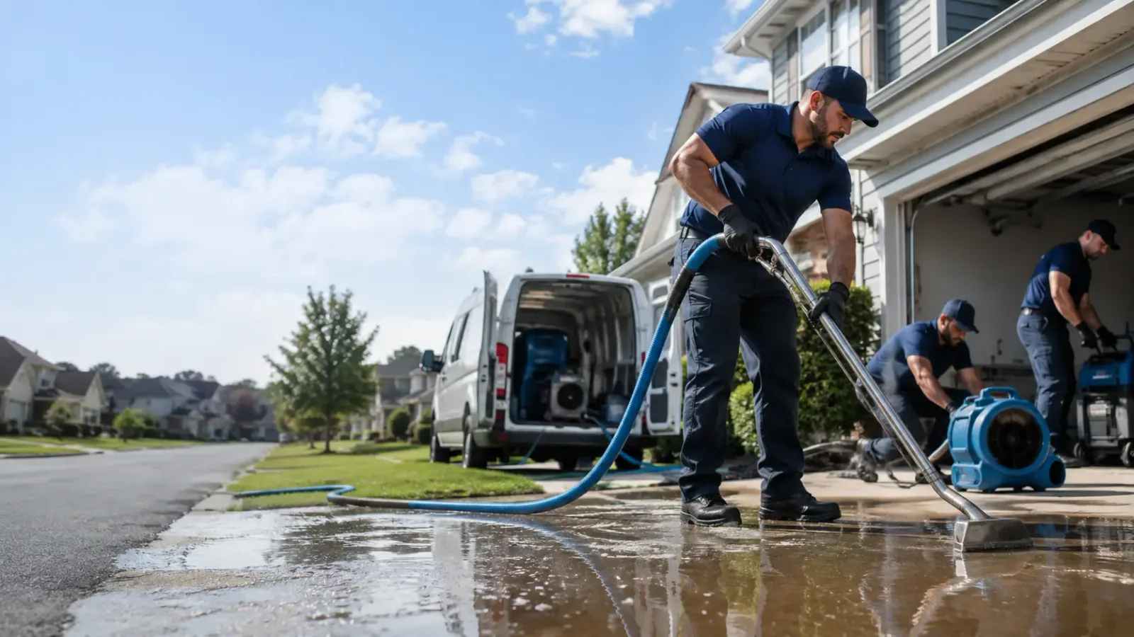Flood Damage Restoration in Tamiment, PA